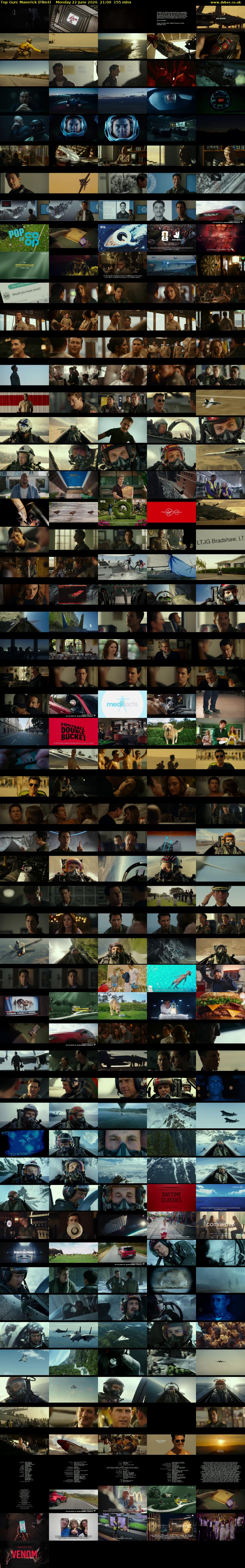 Top Gun: Maverick (Film4) Monday 22 June 2026 21:00 - 23:35