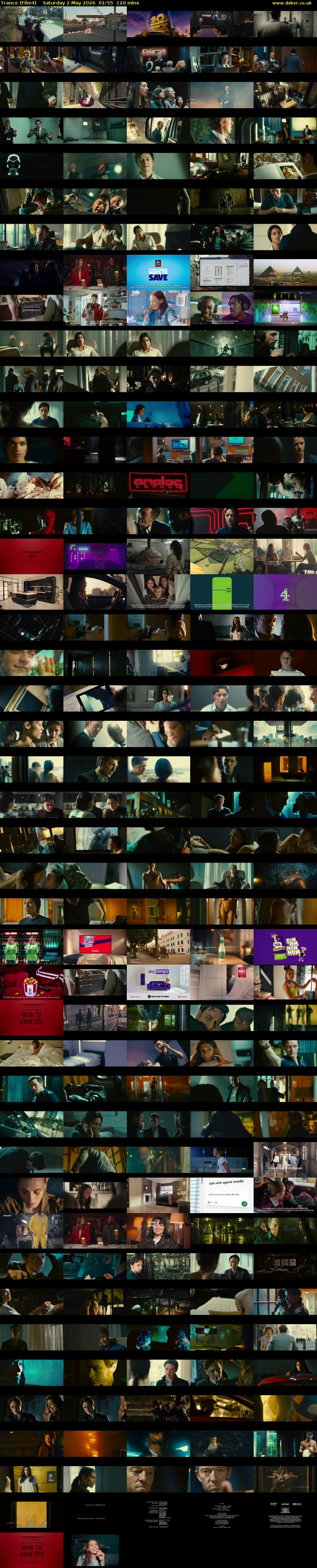 Trance (Film4) Saturday 2 May 2026 01:55 - 03:55