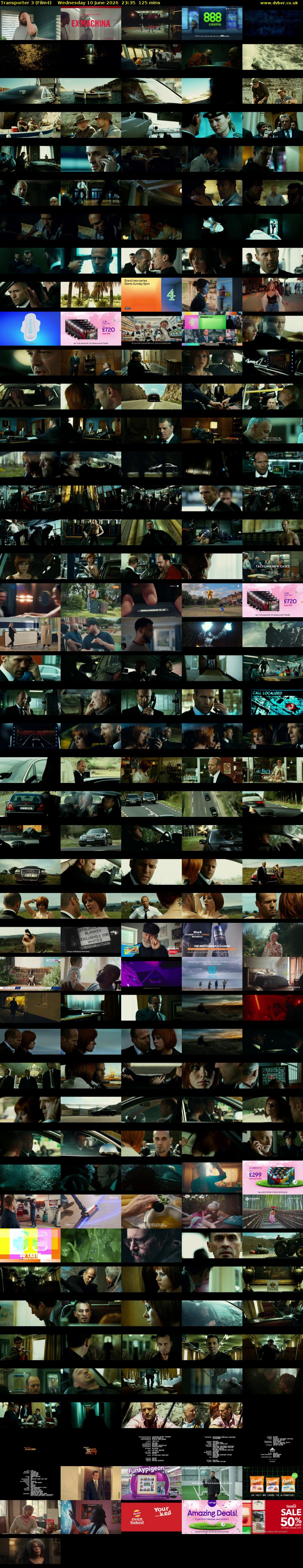 Transporter 3 (Film4) Wednesday 10 June 2026 23:35 - 01:40