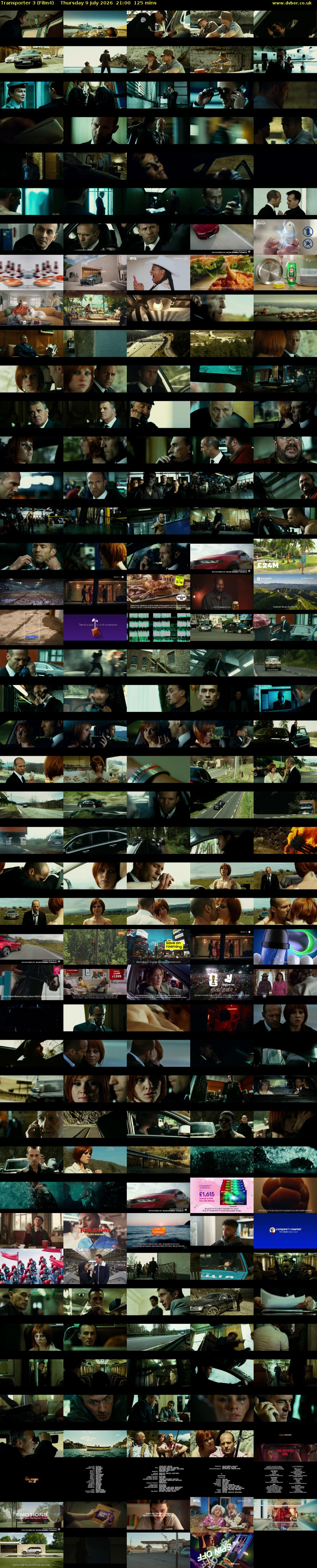 Transporter 3 (Film4) Thursday 9 July 2026 21:00 - 23:05