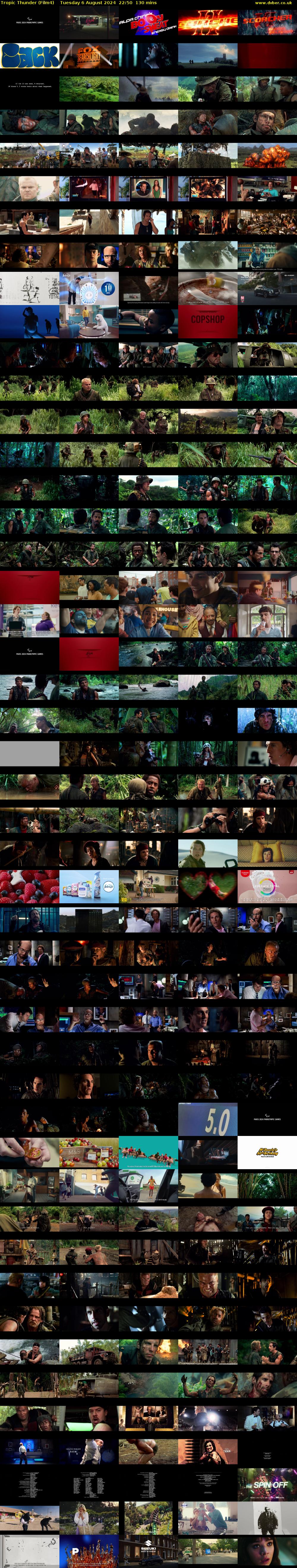 Tropic Thunder (Film4) Tuesday 6 August 2024 22:50 - 01:00