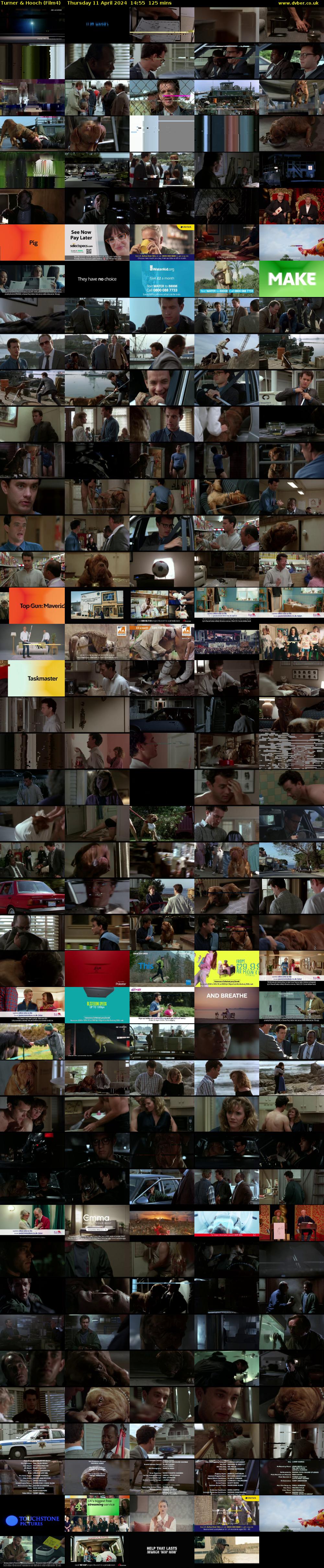 Turner & Hooch (Film4) Thursday 11 April 2024 14:55 - 17:00
