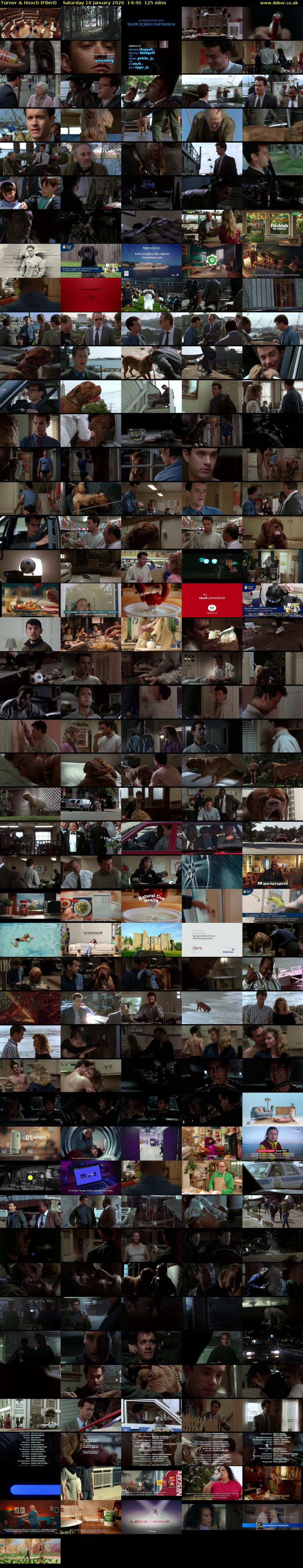 Turner & Hooch (Film4) Saturday 10 January 2026 14:40 - 16:45