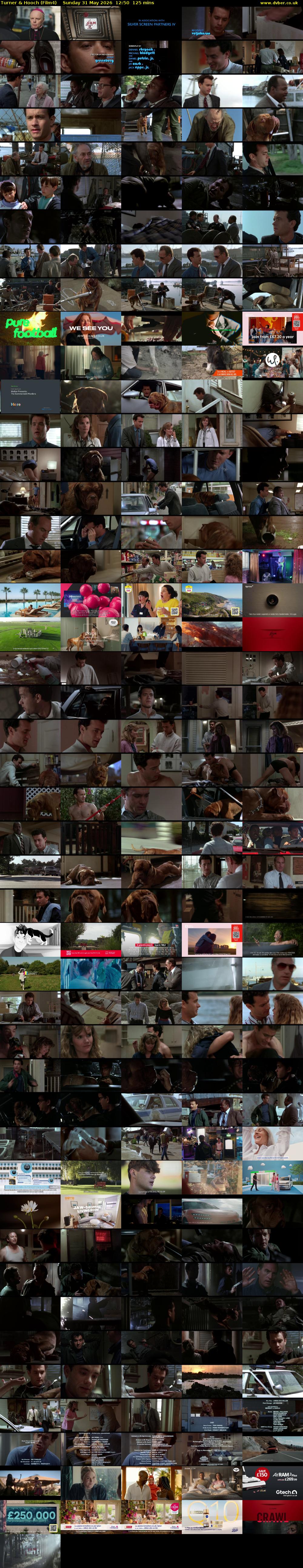 Turner & Hooch (Film4) Sunday 31 May 2026 12:50 - 14:55