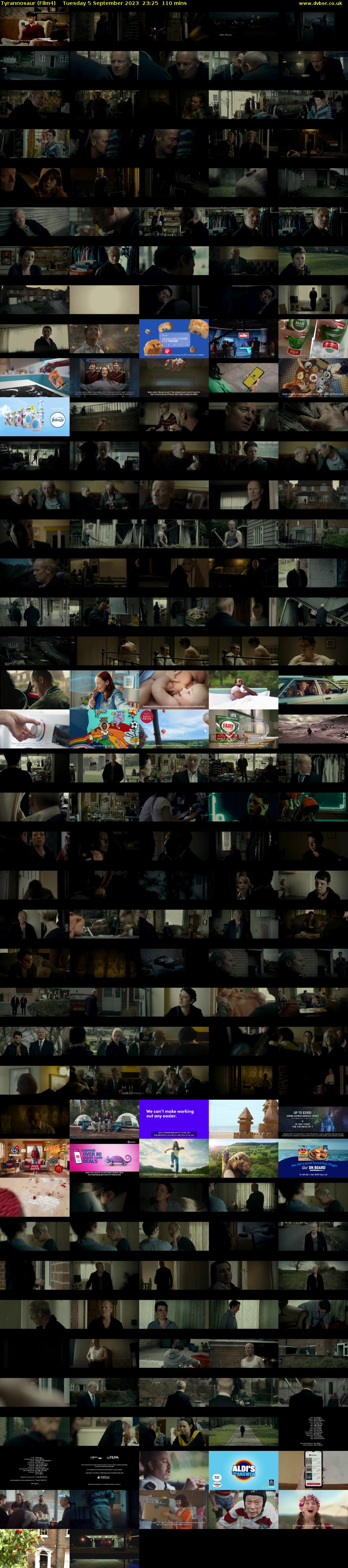 Tyrannosaur (Film4) Tuesday 5 September 2023 23:25 - 01:15