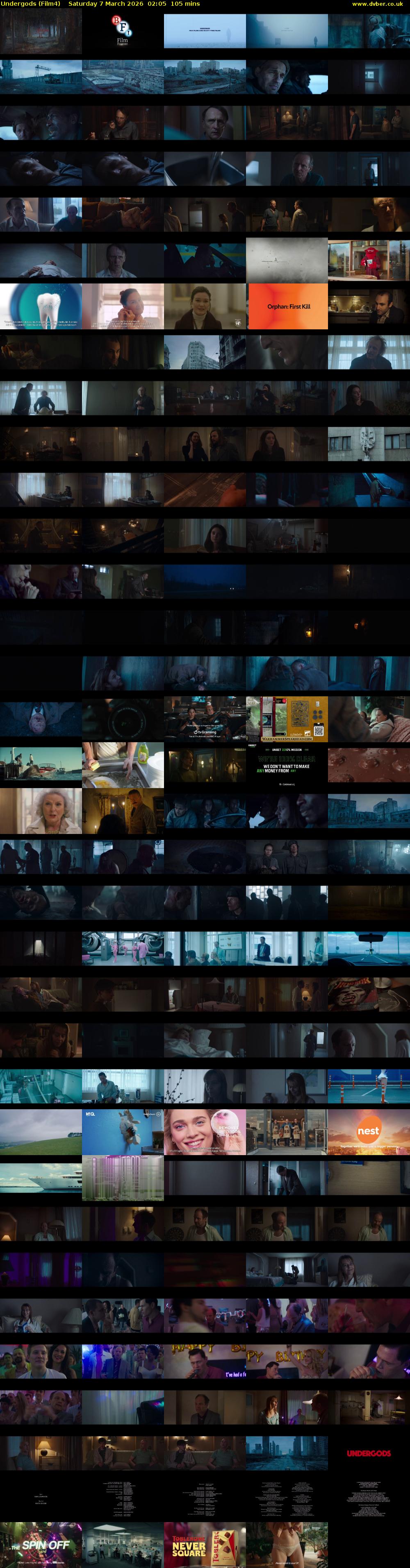 Undergods (Film4) Saturday 7 March 2026 02:05 - 03:50