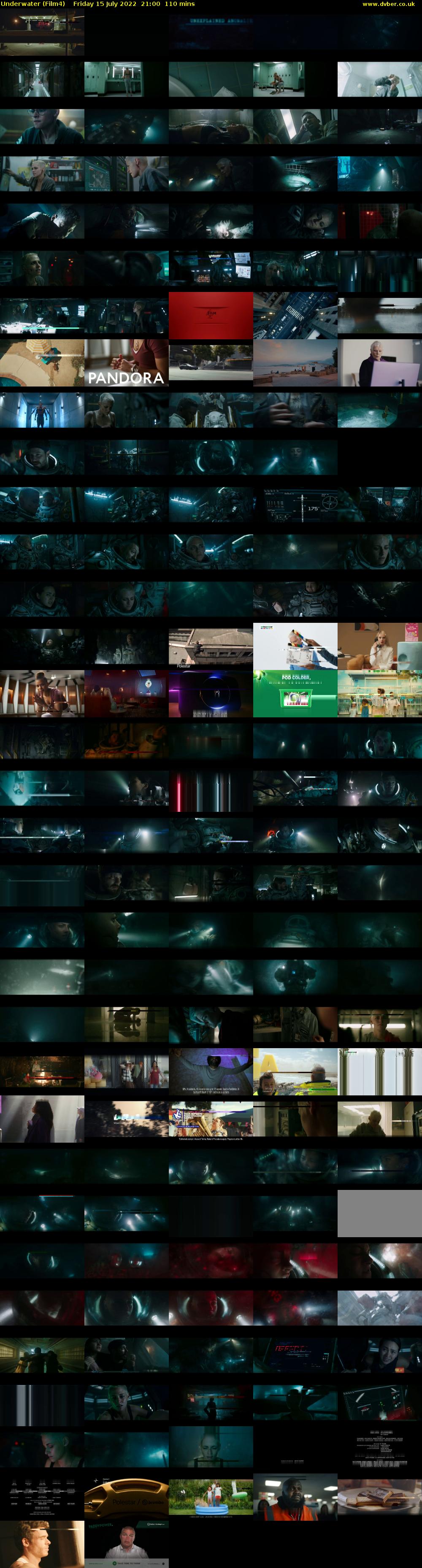 Underwater (Film4) Friday 15 July 2022 21:00 - 22:50