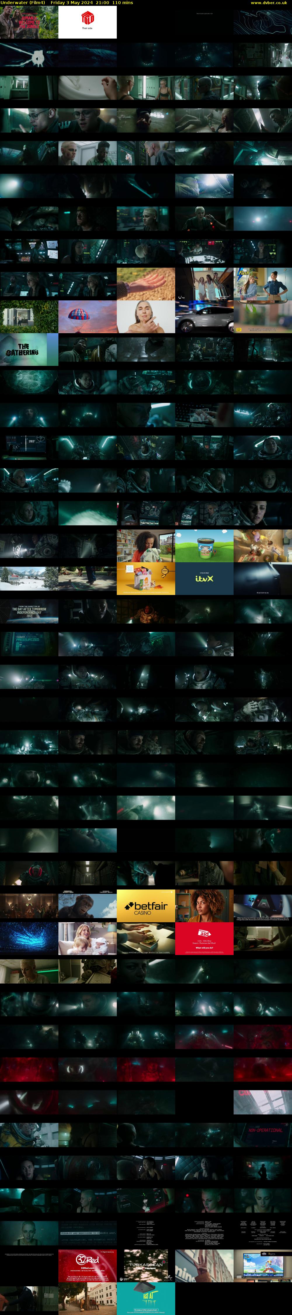 Underwater (Film4) Friday 3 May 2024 21:00 - 22:50