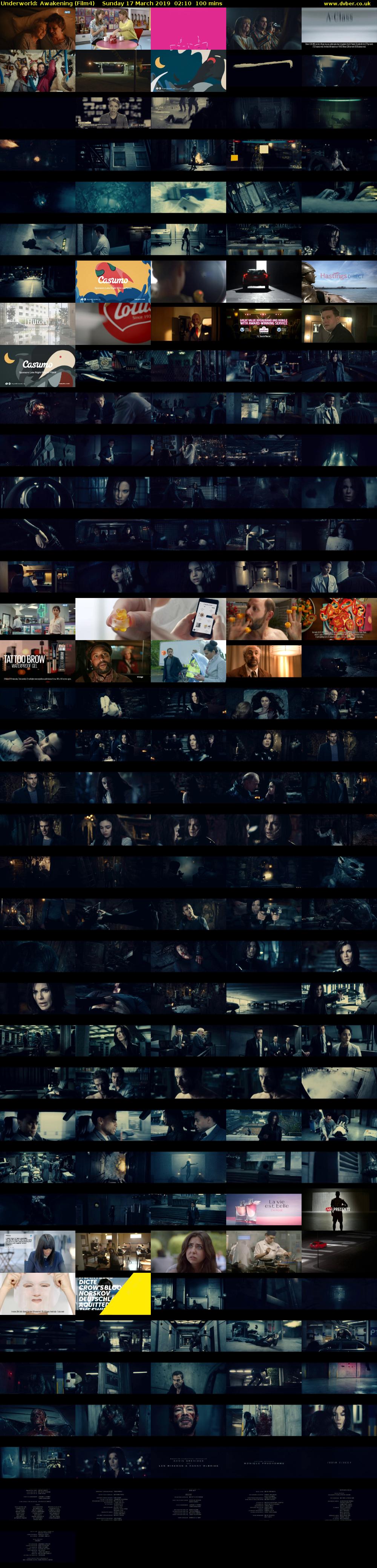 Underworld: Awakening (Film4) Sunday 17 March 2019 02:10 - 03:50