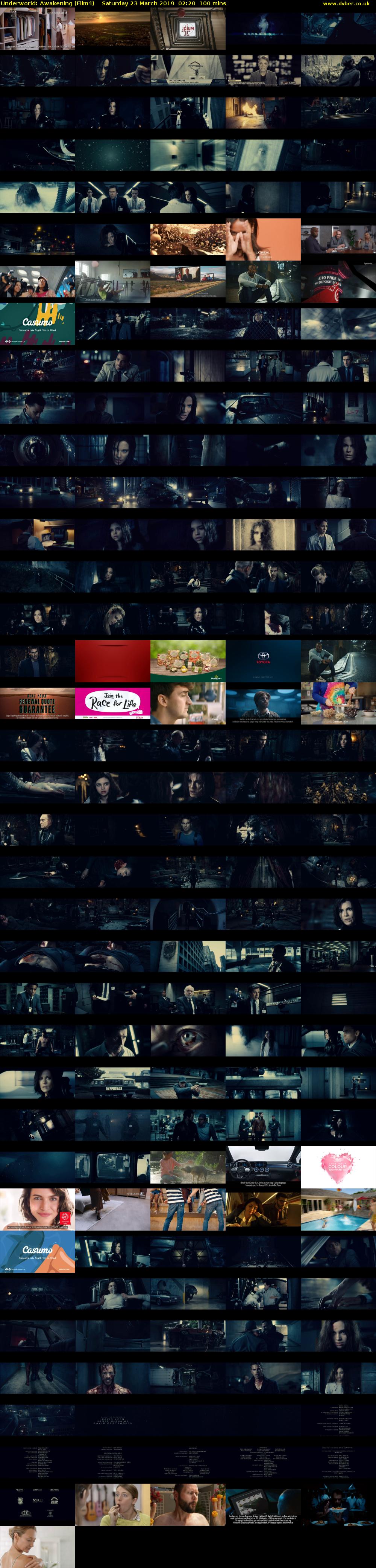 Underworld: Awakening (Film4) Saturday 23 March 2019 02:20 - 04:00