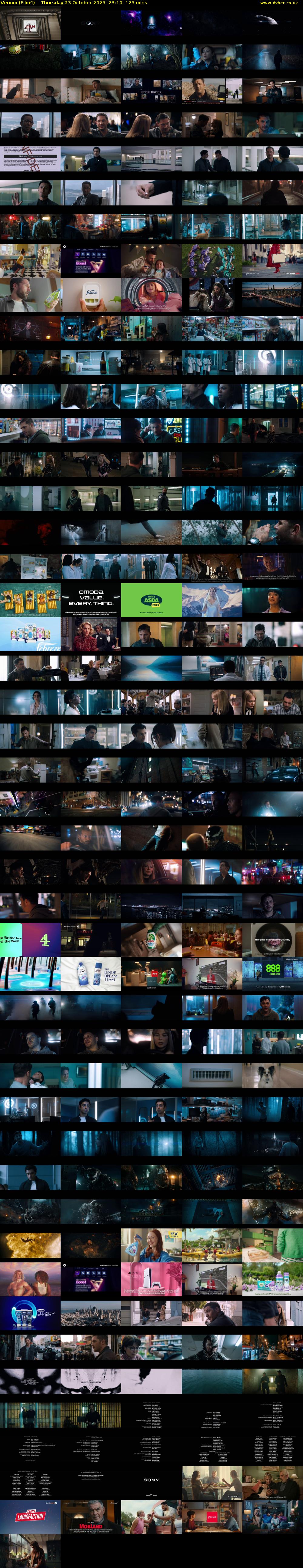 Venom (Film4) Thursday 23 October 2025 23:10 - 01:15