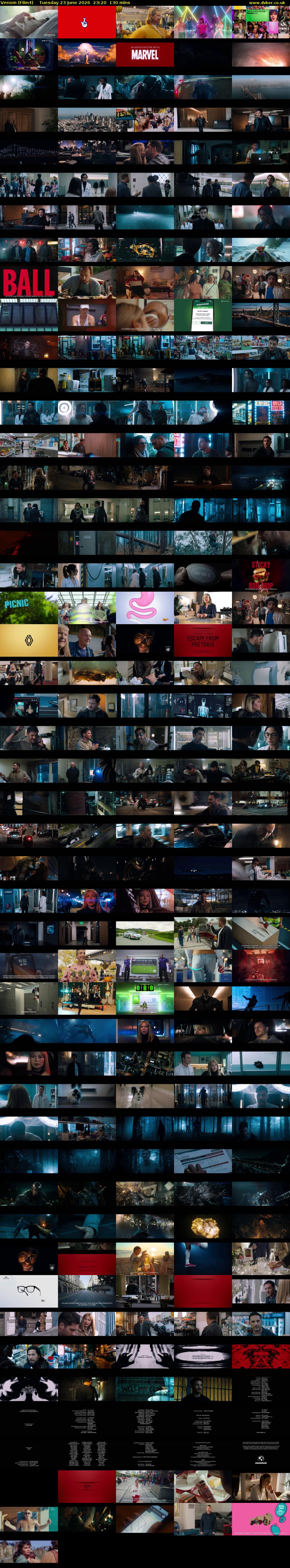 Venom (Film4) Tuesday 23 June 2026 23:20 - 01:30