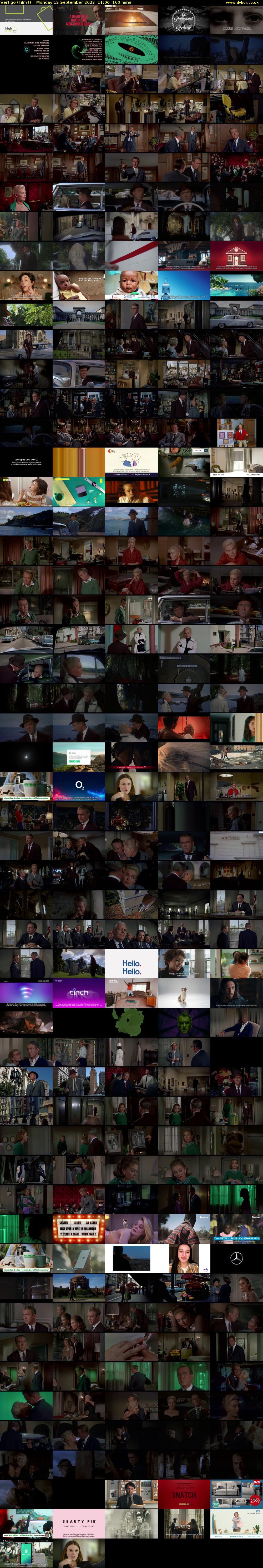 Vertigo (Film4) Monday 12 September 2022 11:00 - 13:40