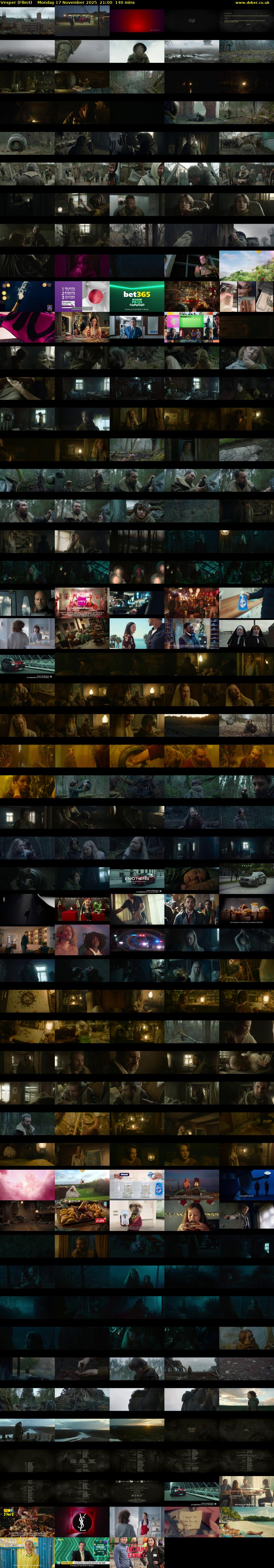 Vesper (Film4) Monday 17 November 2025 21:00 - 23:20