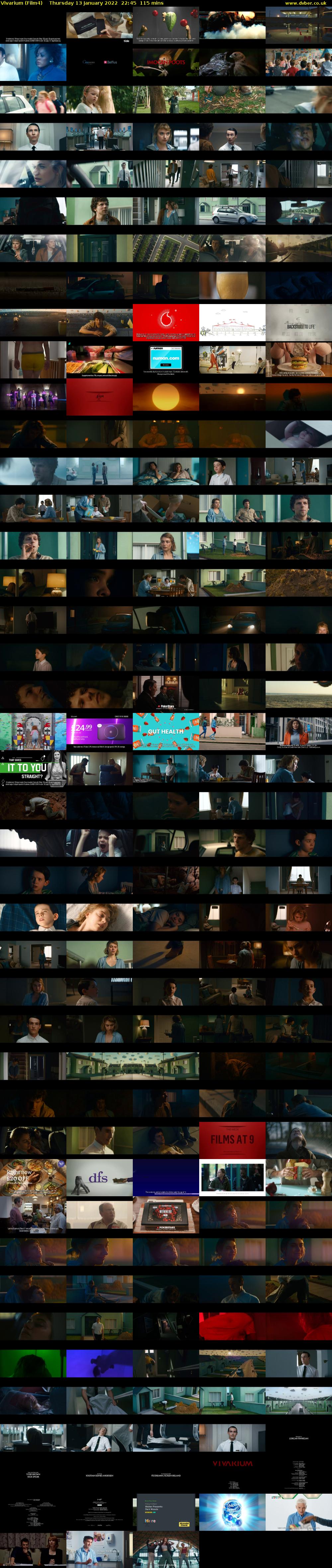 Vivarium (Film4) Thursday 13 January 2022 22:45 - 00:40