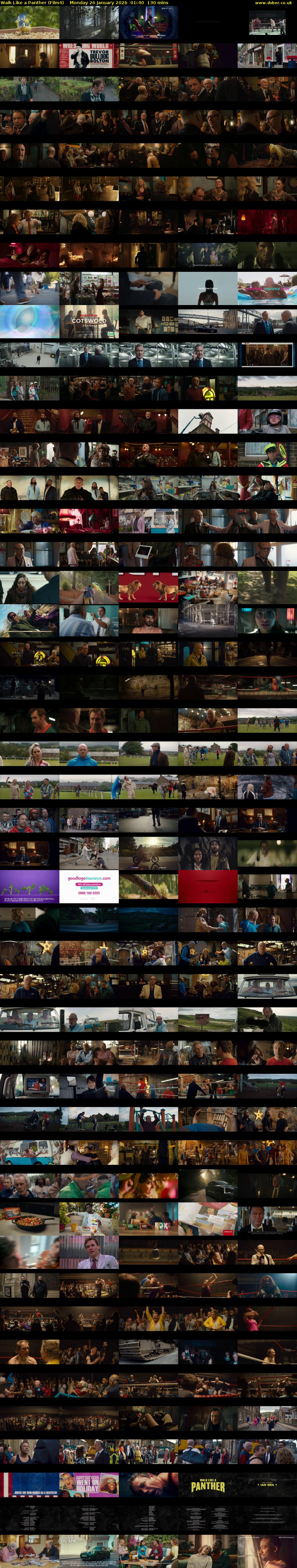 Walk Like a Panther (Film4) Monday 26 January 2026 01:40 - 03:50