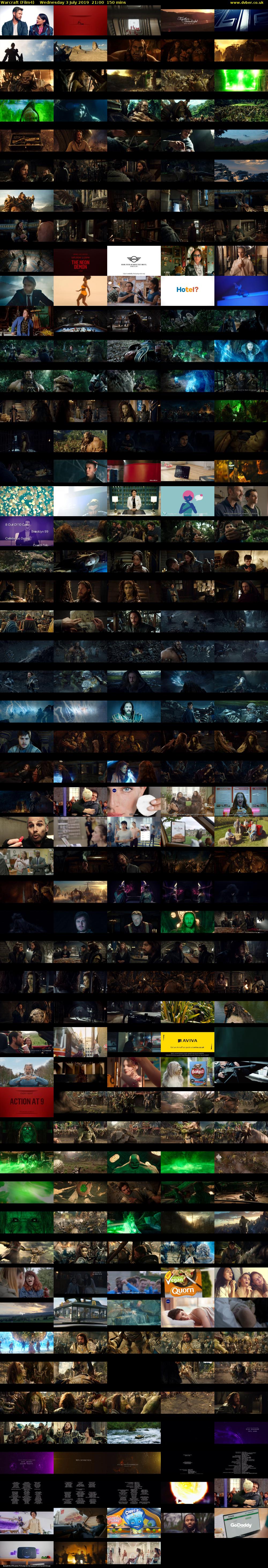 Warcraft (Film4) Wednesday 3 July 2019 21:00 - 23:30