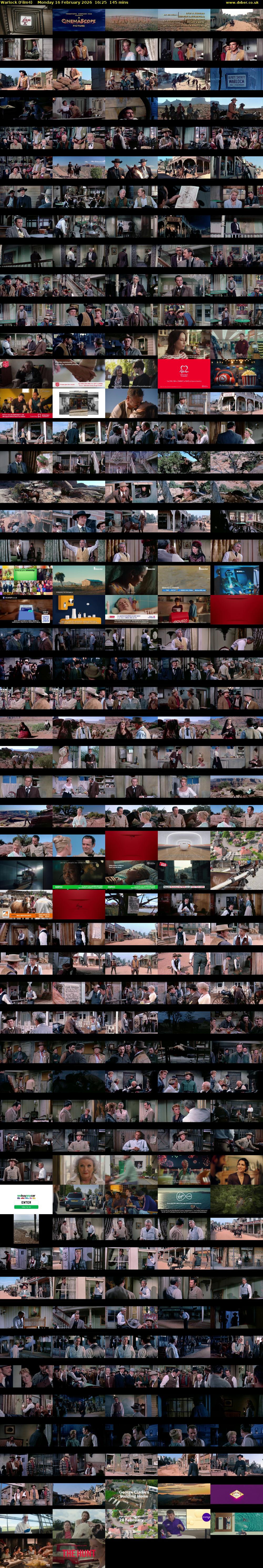 Warlock (Film4) Monday 16 February 2026 16:25 - 18:50