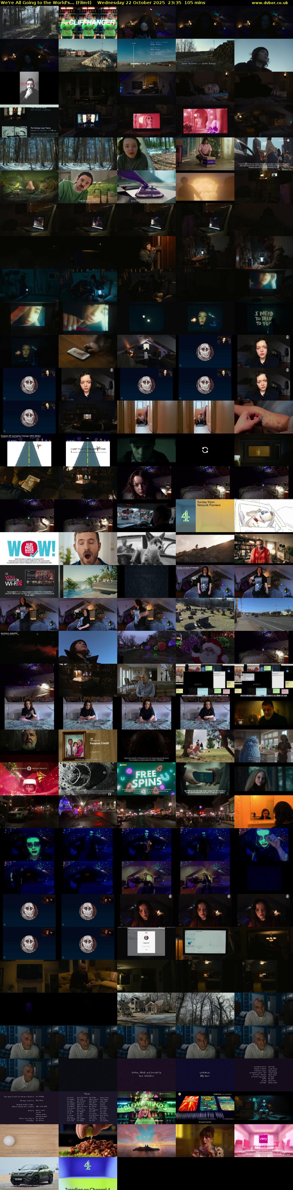 We're All Going to the World's... (Film4) Wednesday 22 October 2025 23:35 - 01:20