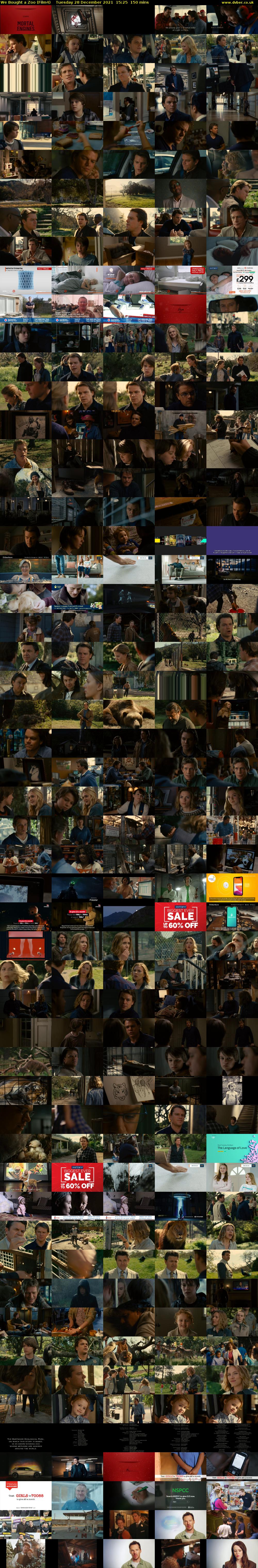 We Bought a Zoo (Film4) Tuesday 28 December 2021 15:25 - 17:55