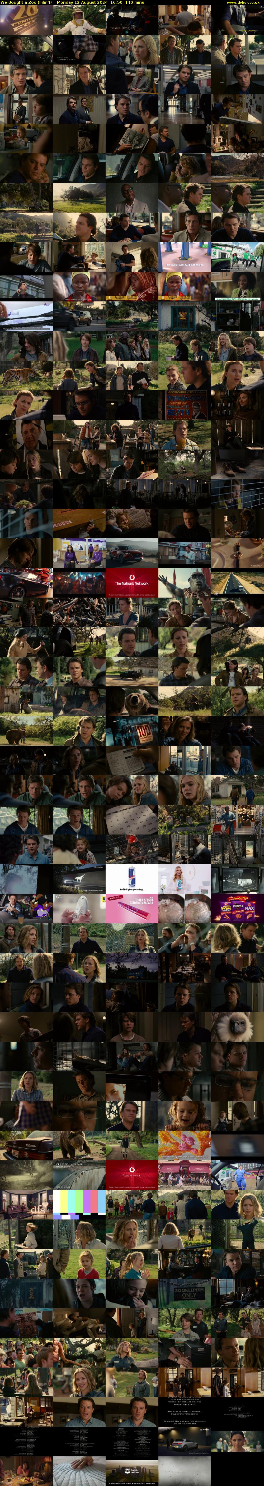 We Bought a Zoo (Film4) Monday 12 August 2024 16:50 - 19:10