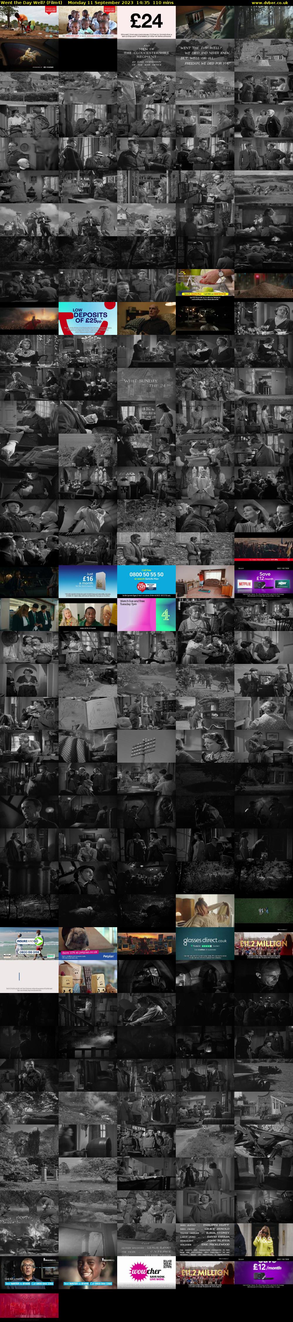 Went the Day Well? (Film4) Monday 11 September 2023 14:35 - 16:25