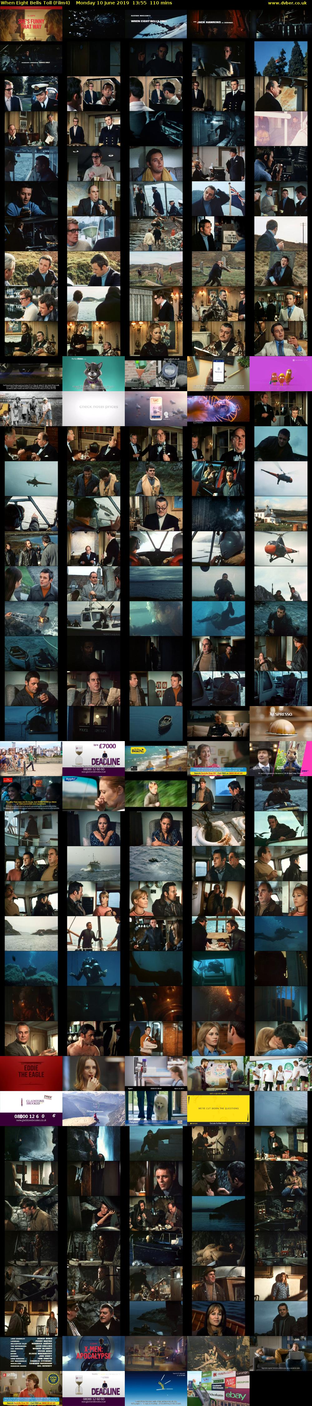 When Eight Bells Toll (Film4) Monday 10 June 2019 13:55 - 15:45