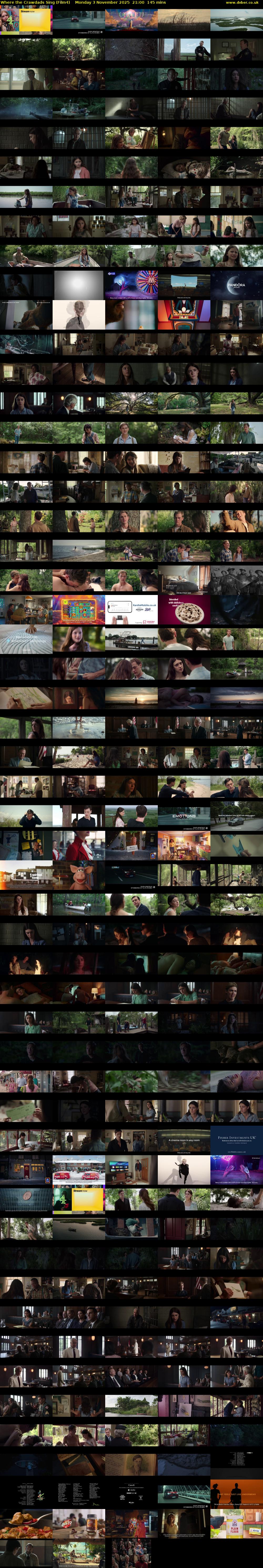 Where the Crawdads Sing (Film4) Monday 3 November 2025 21:00 - 23:25