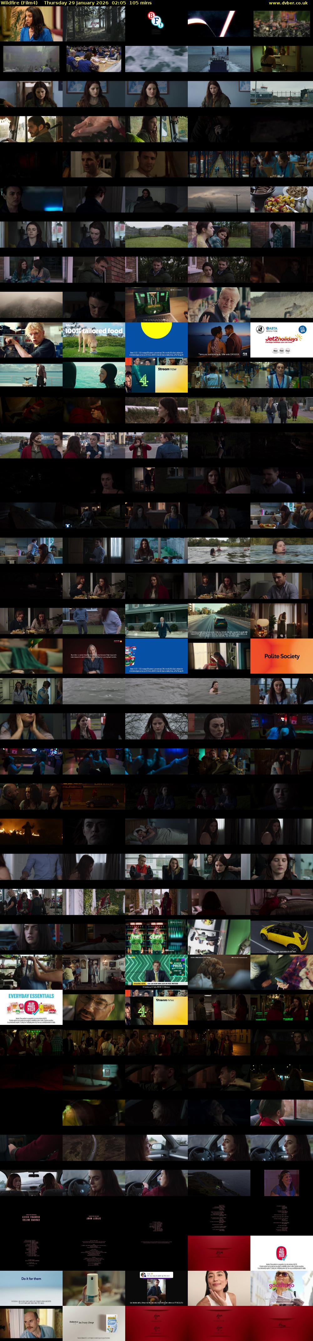 Wildfire (Film4) Thursday 29 January 2026 02:05 - 03:50