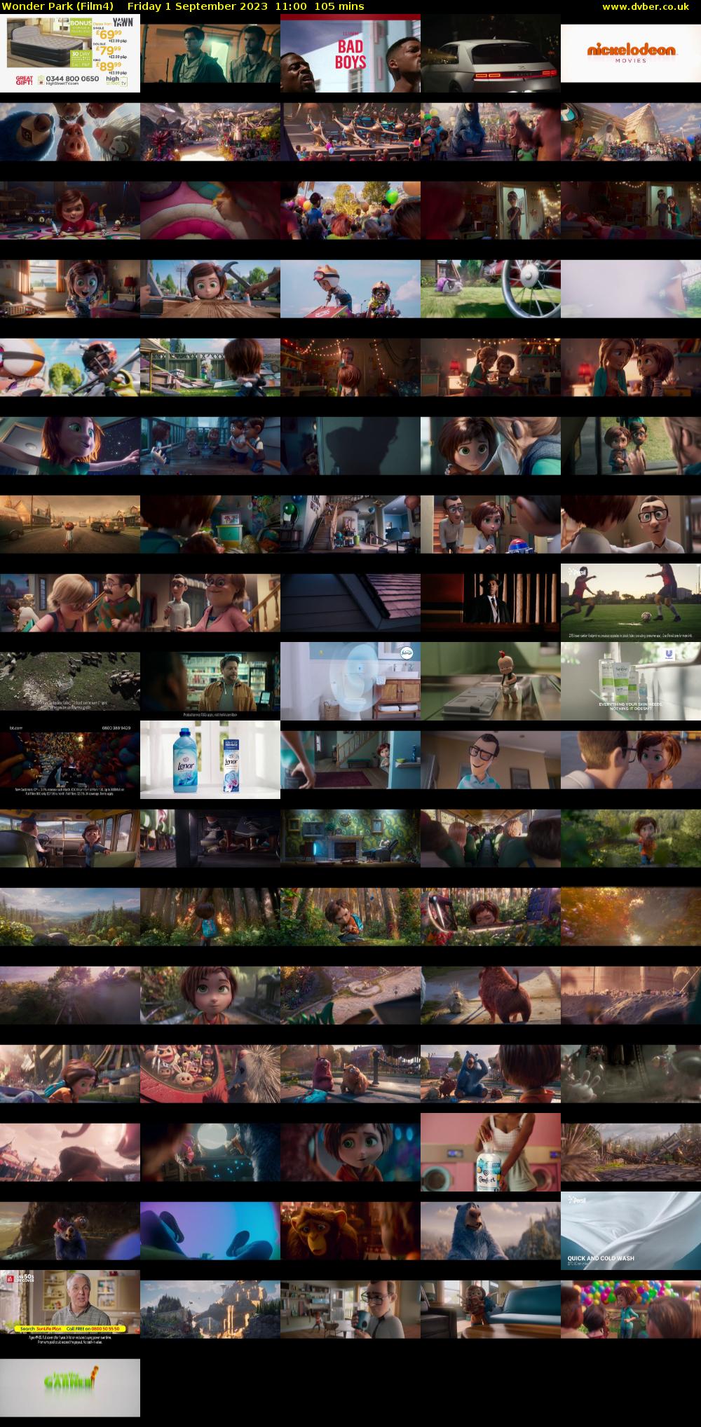 Wonder Park (Film4) Friday 1 September 2023 11:00 - 12:45