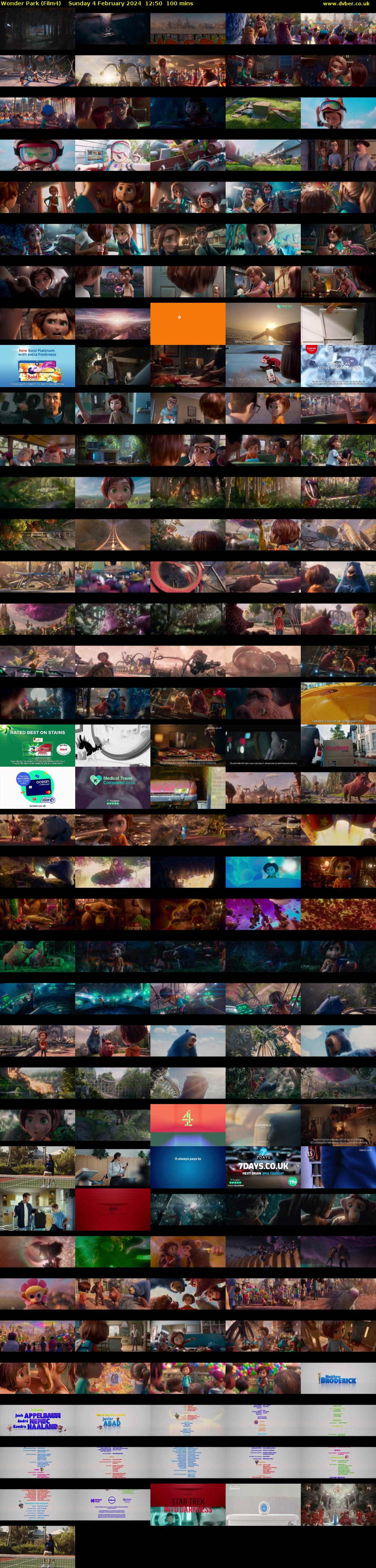 Wonder Park (Film4) Sunday 4 February 2024 12:50 - 14:30
