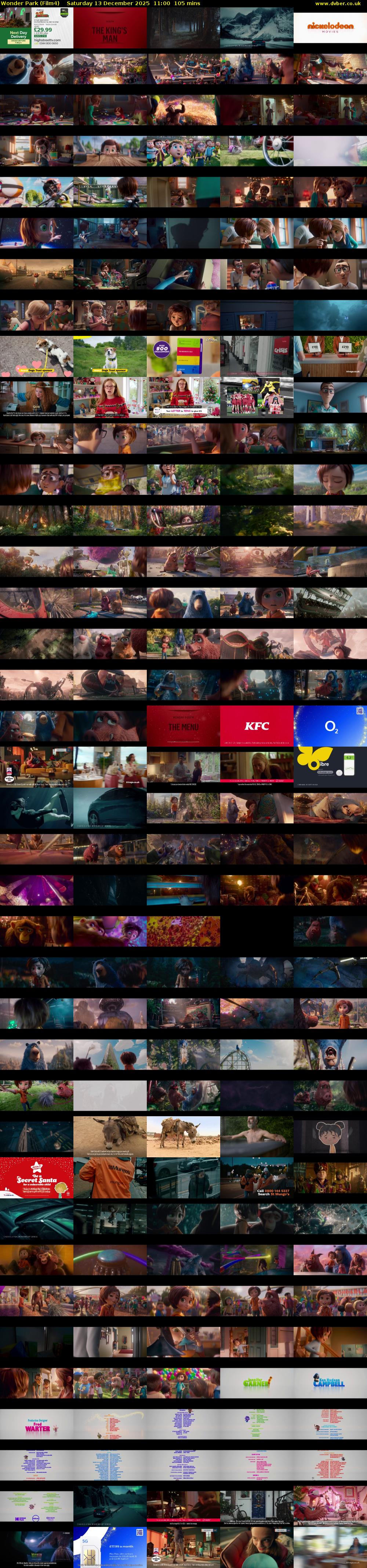 Wonder Park (Film4) Saturday 13 December 2025 11:00 - 12:45