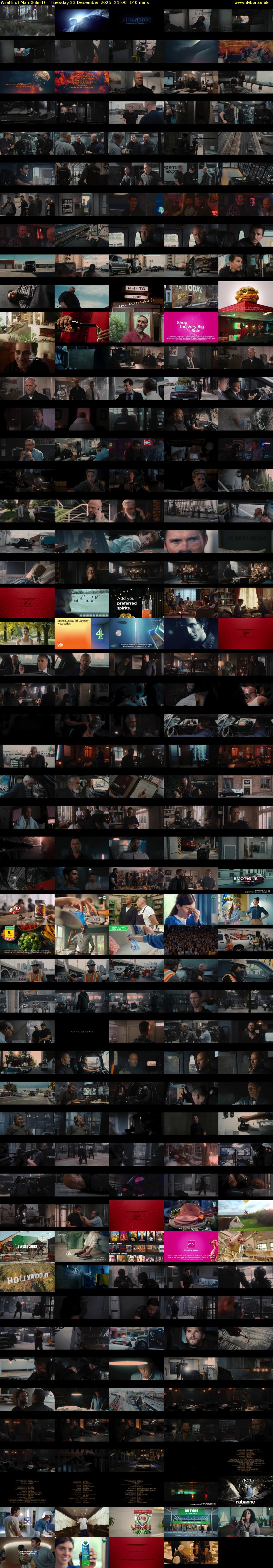 Wrath of Man (Film4) Tuesday 23 December 2025 21:00 - 23:20