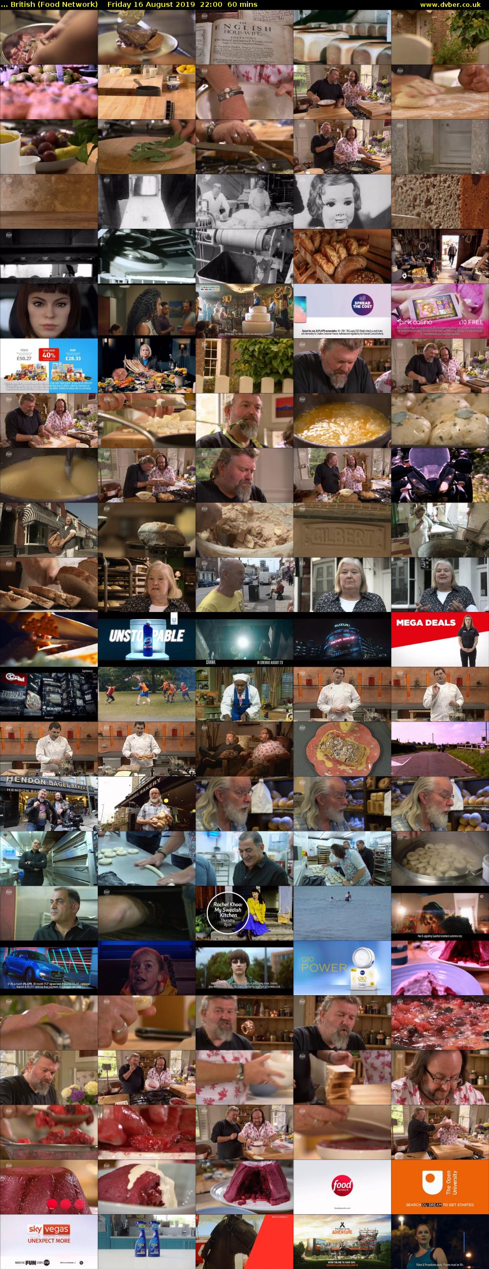 ... British (Food Network) Friday 16 August 2019 22:00 - 23:00