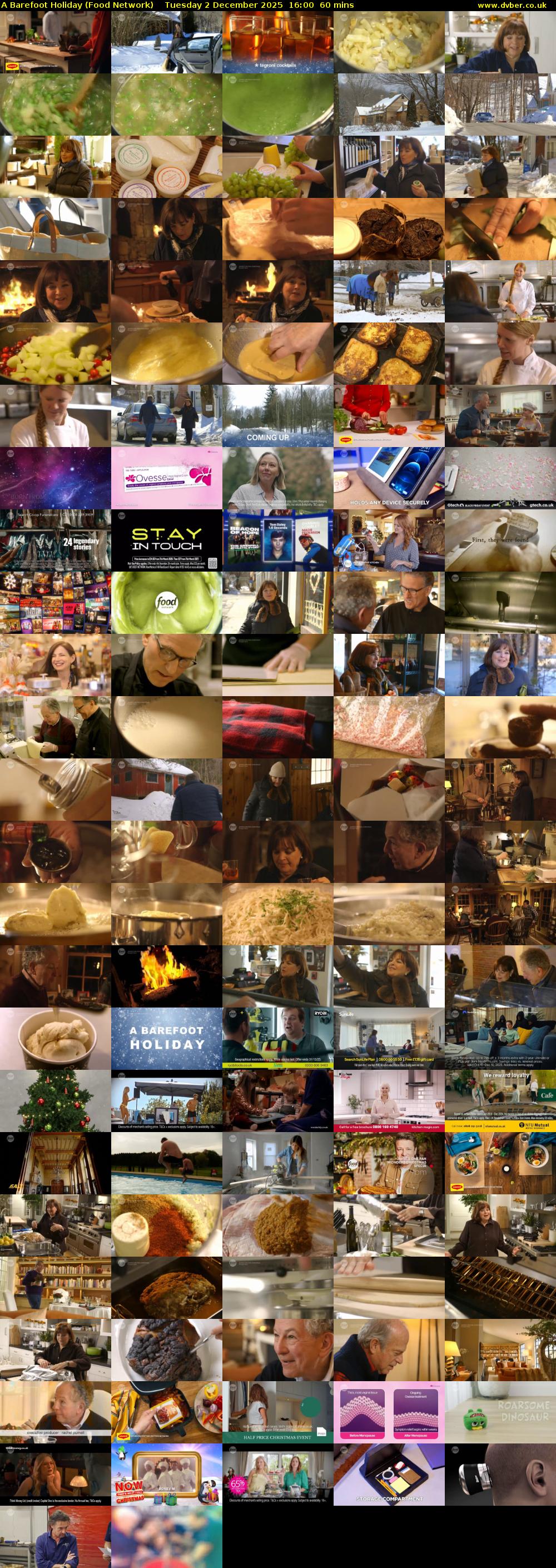 A Barefoot Holiday (Food Network) Tuesday 2 December 2025 16:00 - 17:00