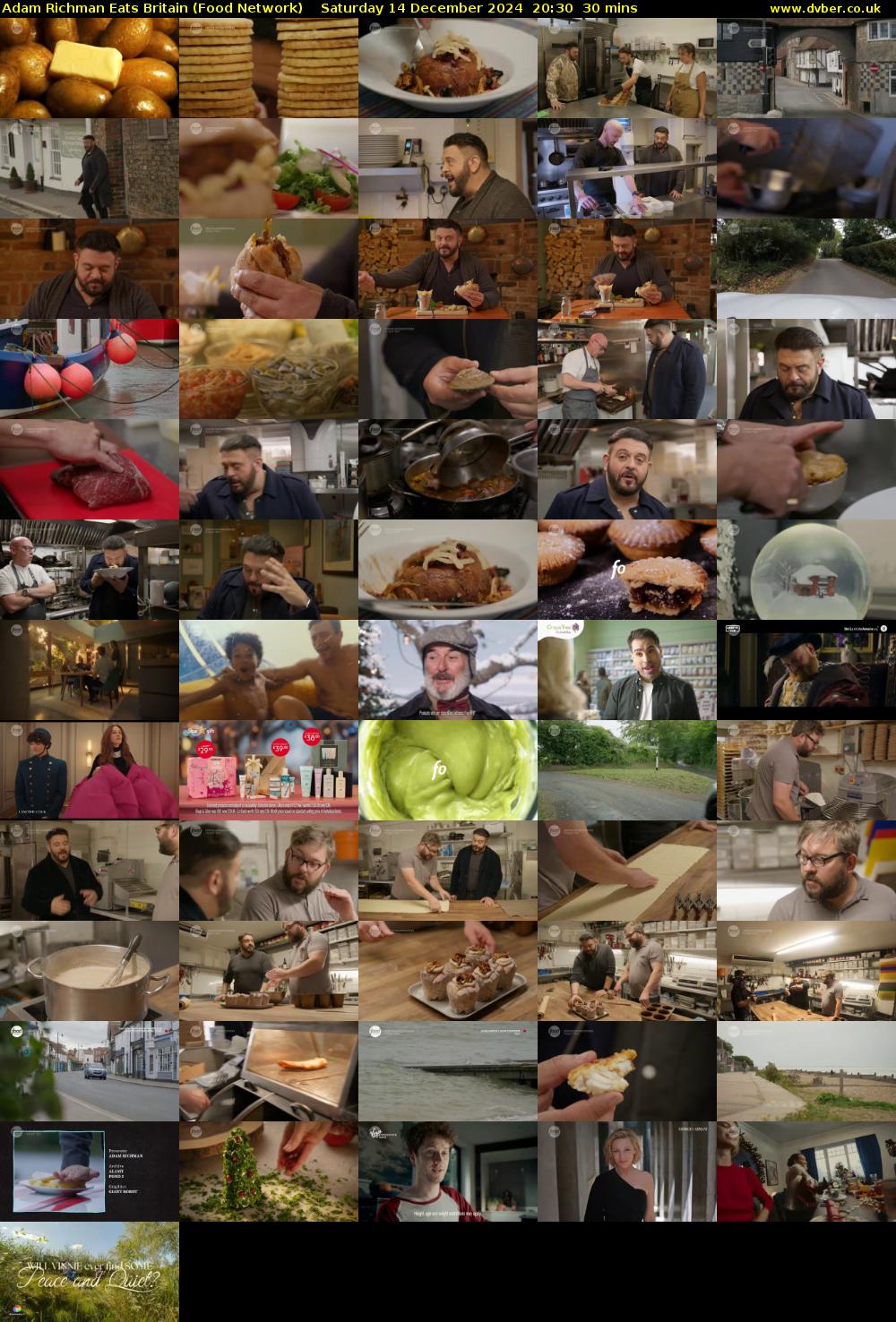 Adam Richman Eats Britain (Food Network) Saturday 14 December 2024 20:30 - 21:00