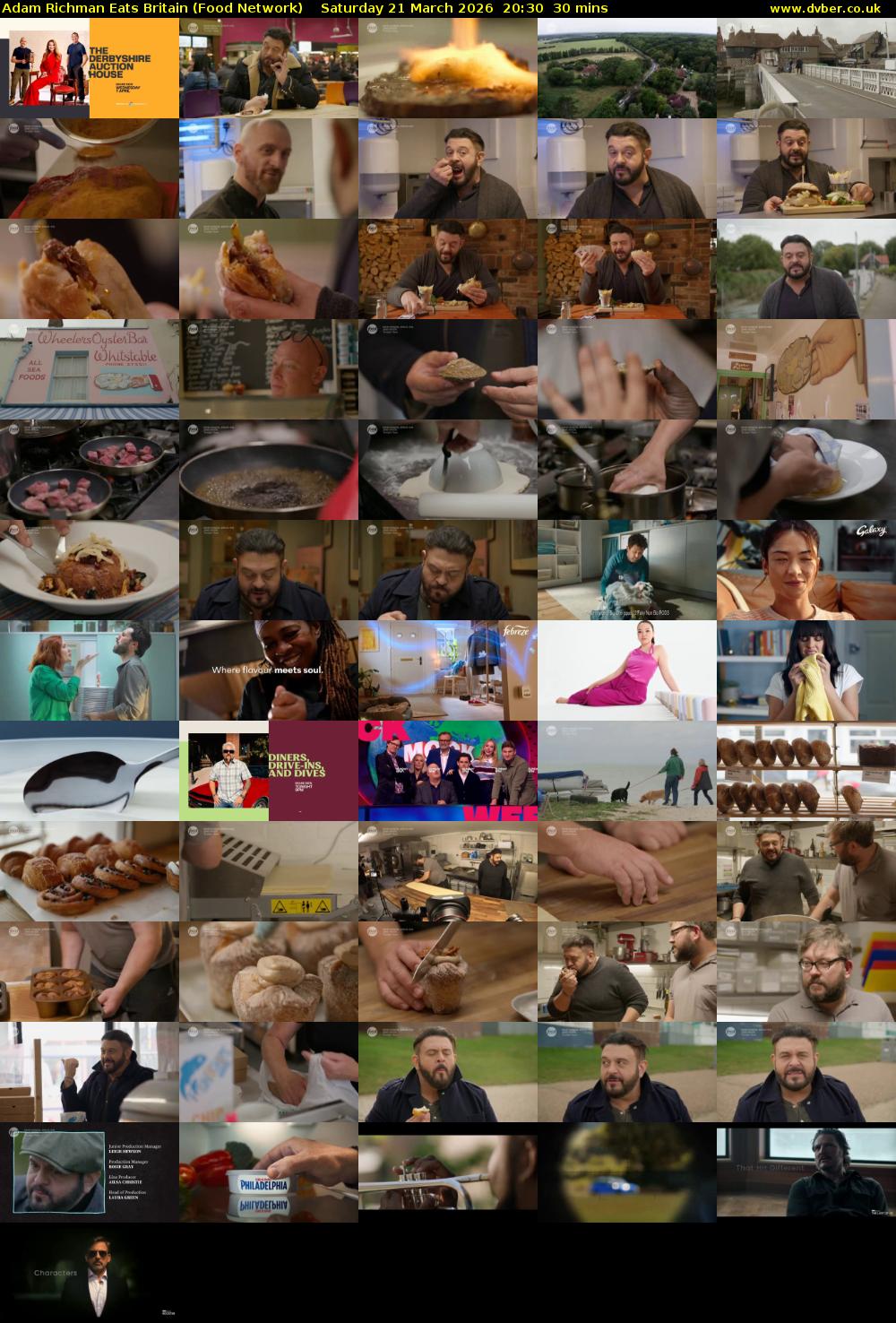 Adam Richman Eats Britain (Food Network) Saturday 21 March 2026 20:30 - 21:00