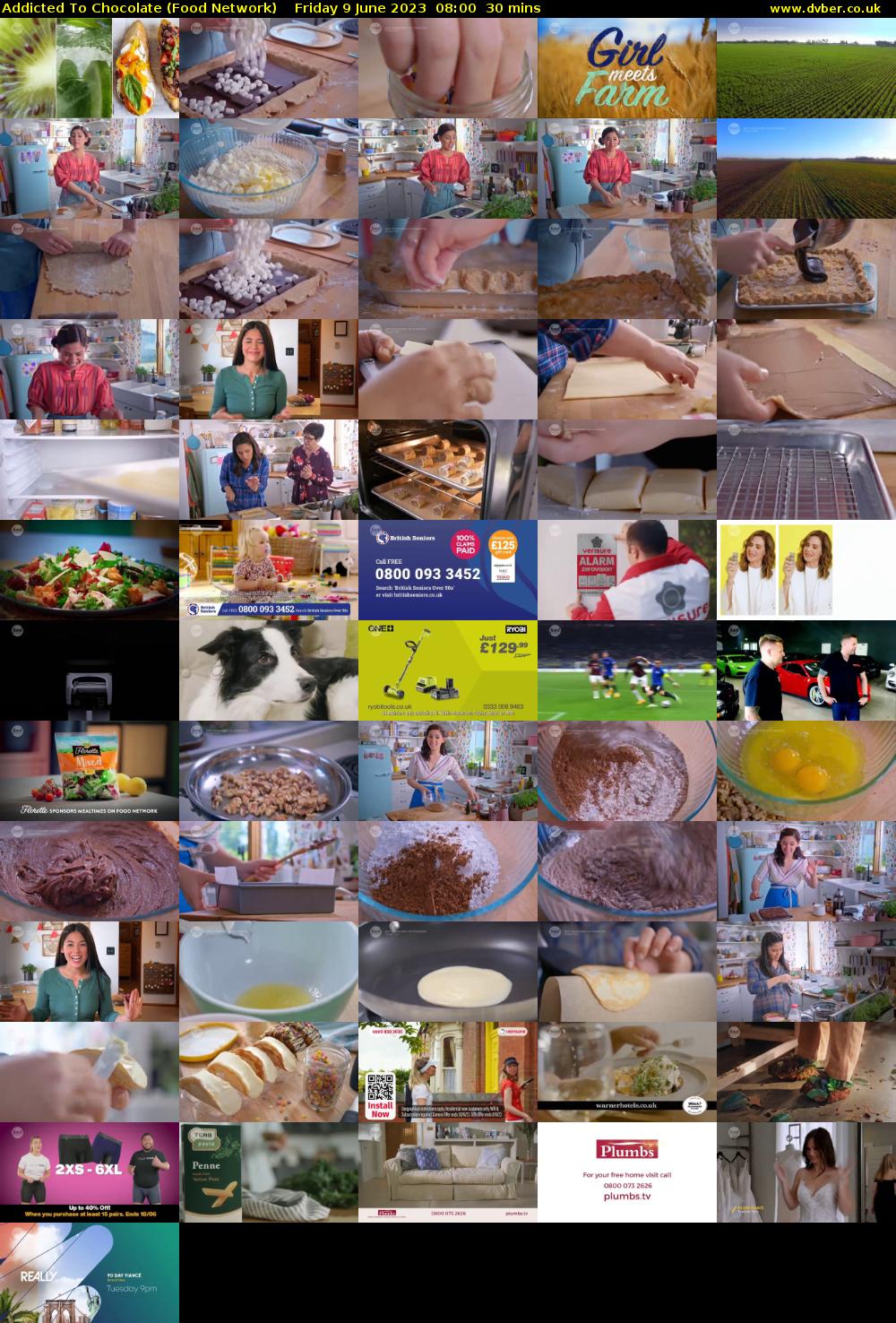 Addicted To Chocolate (Food Network) Friday 9 June 2023 08:00 - 08:30
