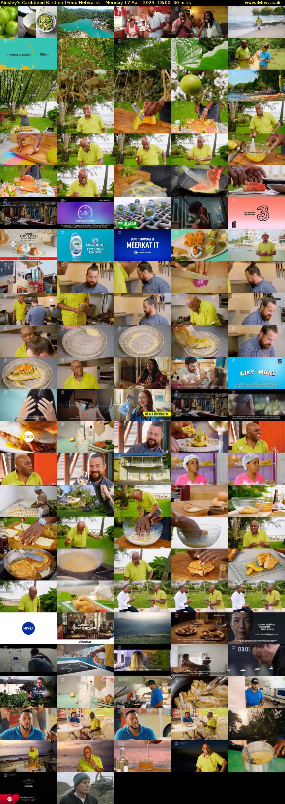 Ainsley's Caribbean Kitchen (Food Network) Monday 17 April 2023 18:00 - 19:00
