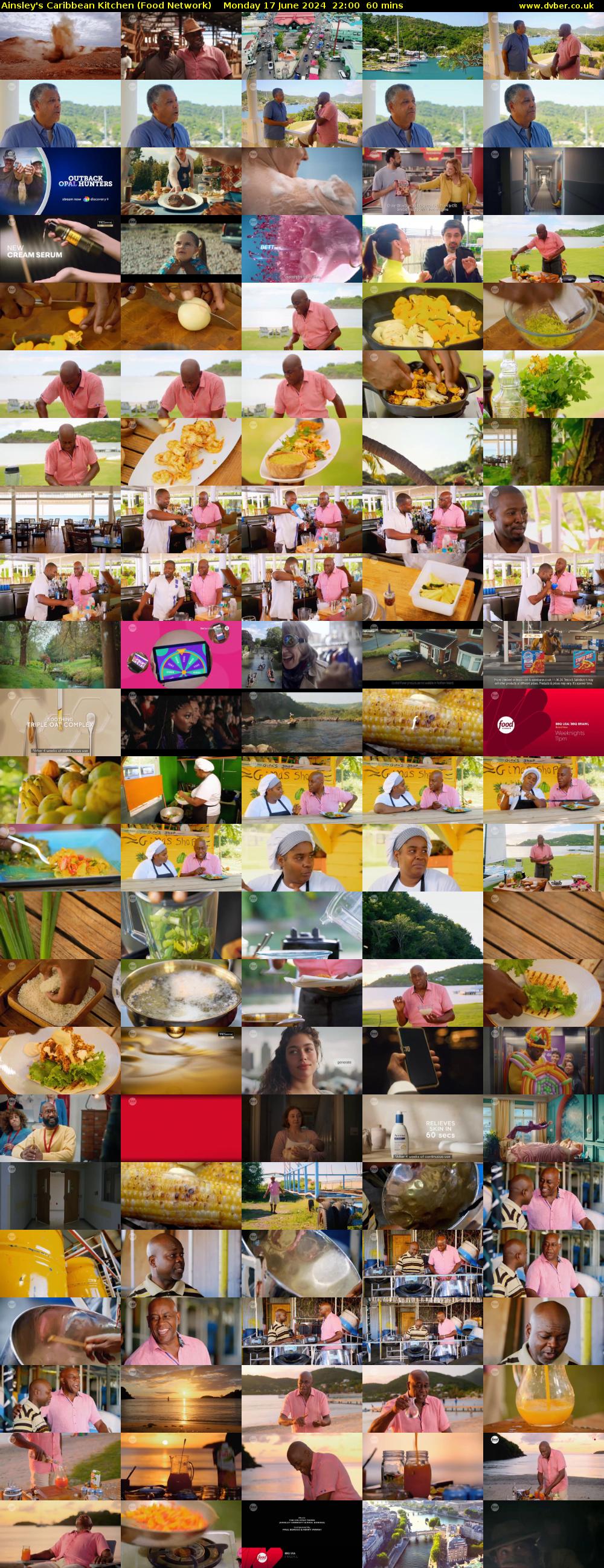 Ainsley's Caribbean Kitchen (Food Network) Monday 17 June 2024 22:00 - 23:00