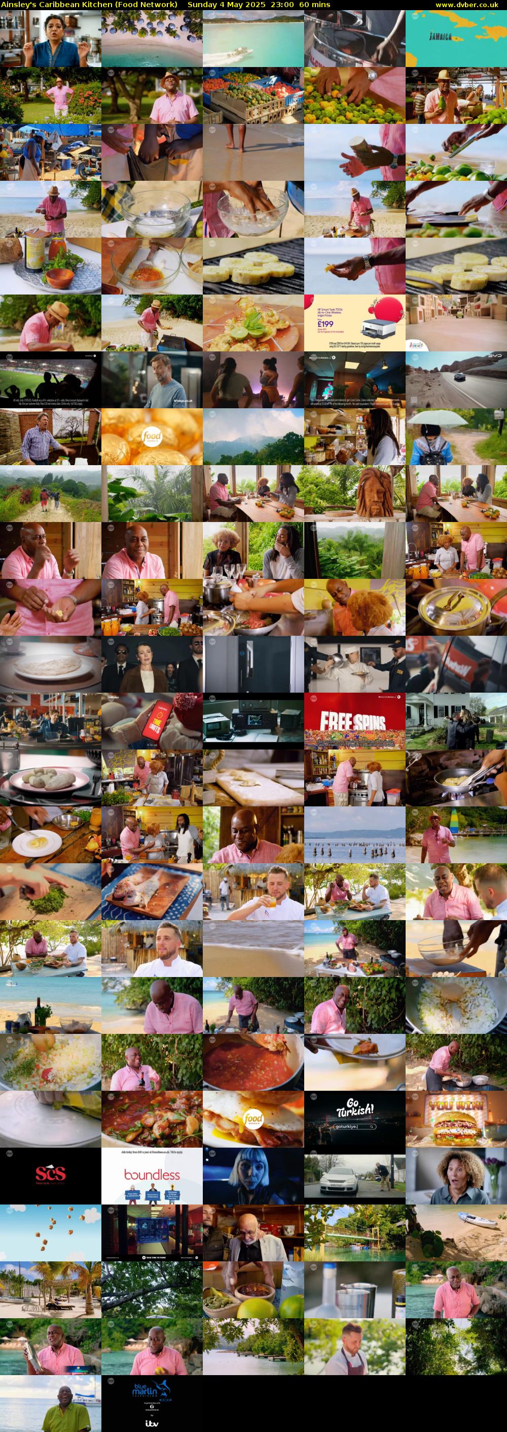 Ainsley's Caribbean Kitchen (Food Network) Sunday 4 May 2025 23:00 - 00:00