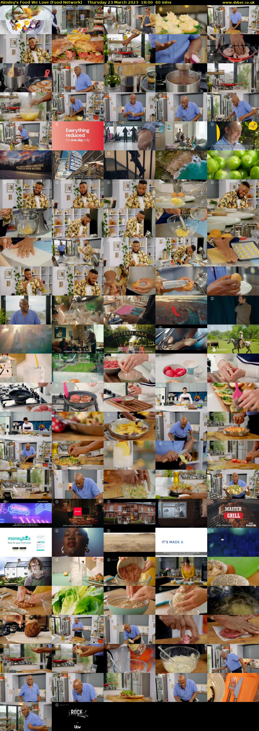 Ainsley's Food We Love (Food Network) Thursday 23 March 2023 18:00 - 19:00