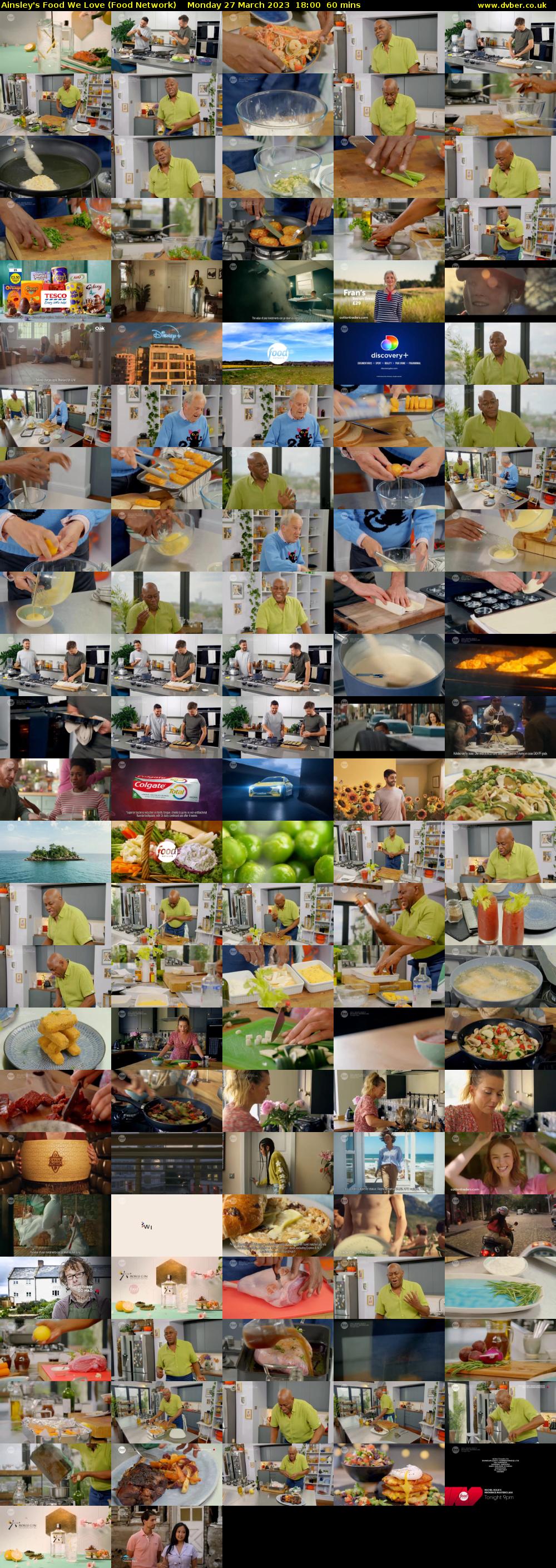 Ainsley's Food We Love (Food Network) Monday 27 March 2023 18:00 - 19:00
