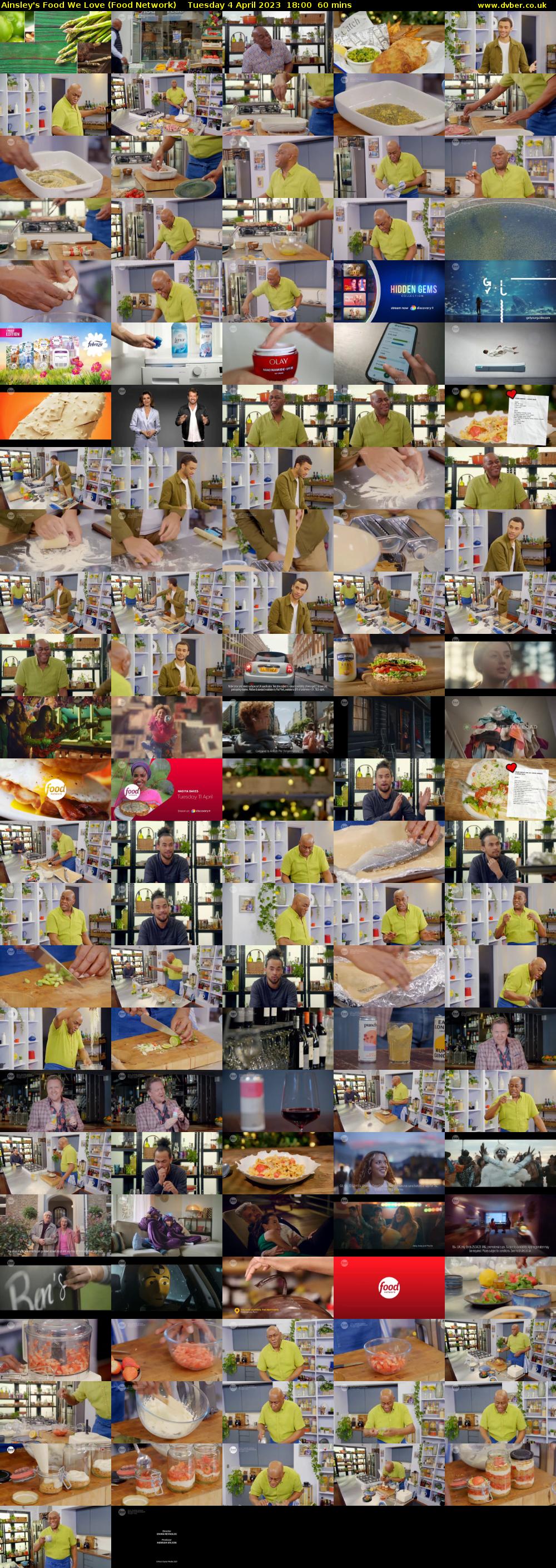 Ainsley's Food We Love (Food Network) Tuesday 4 April 2023 18:00 - 19:00