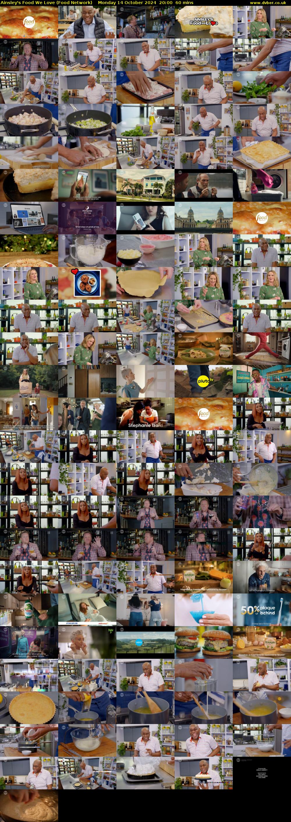 Ainsley's Food We Love (Food Network) Monday 14 October 2024 20:00 - 21:00