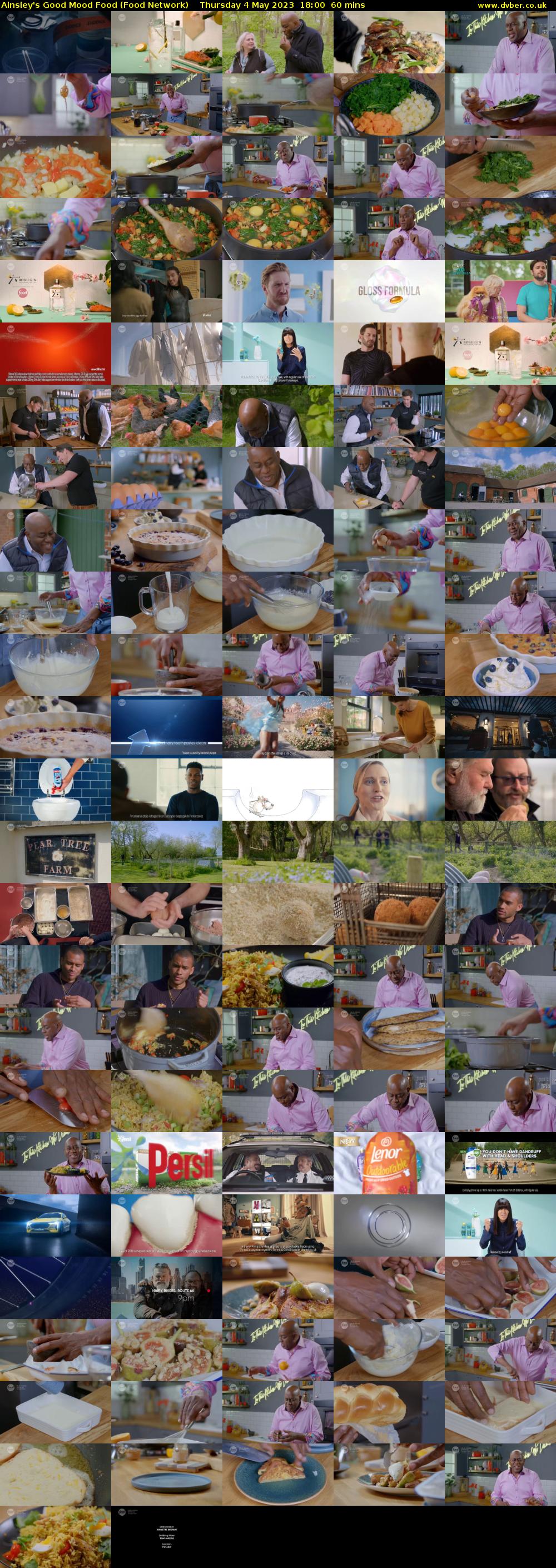 Ainsley's Good Mood Food (Food Network) Thursday 4 May 2023 18:00 - 19:00