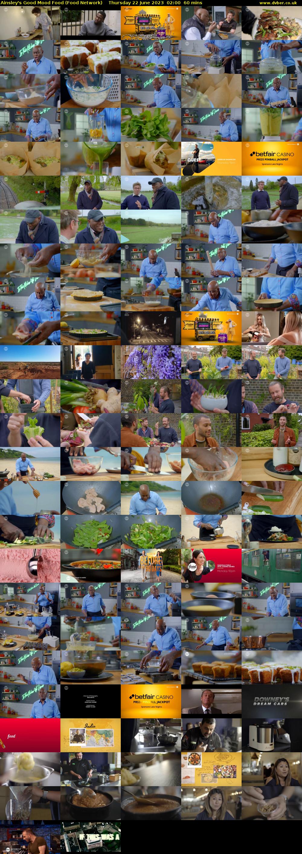 Ainsley's Good Mood Food (Food Network) Thursday 22 June 2023 02:00 - 03:00