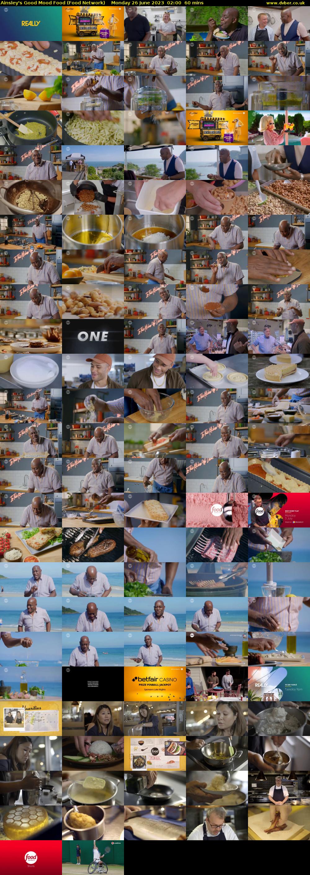 Ainsley's Good Mood Food (Food Network) Monday 26 June 2023 02:00 - 03:00