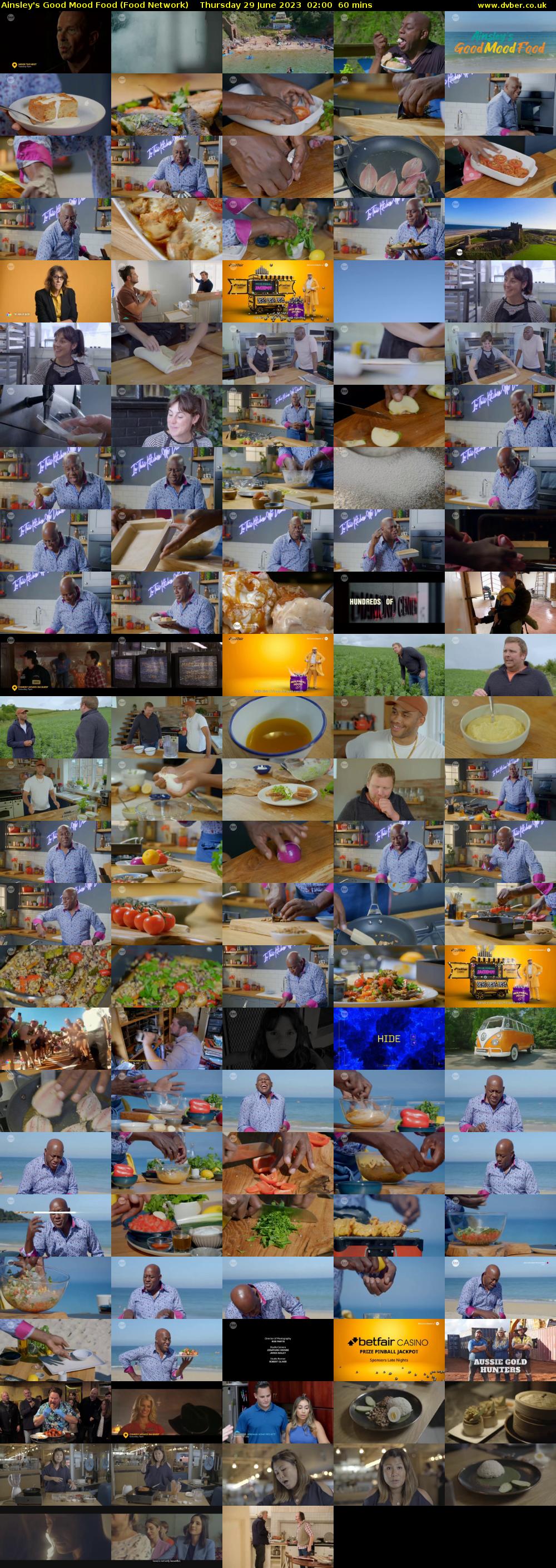 Ainsley's Good Mood Food (Food Network) Thursday 29 June 2023 02:00 - 03:00