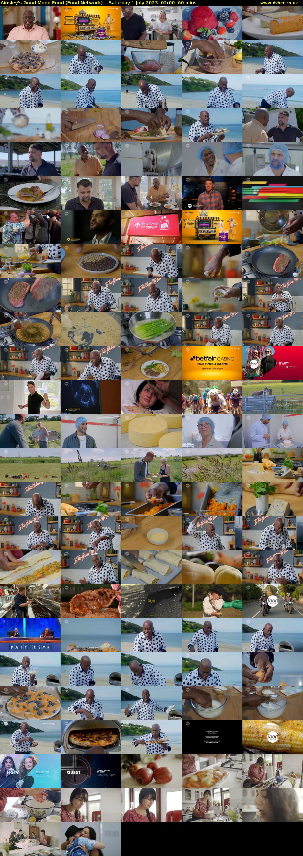 Ainsley's Good Mood Food (Food Network) Saturday 1 July 2023 02:00 - 03:00